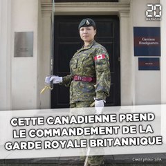 Une Canadienne prend le commandement de la garde royale britannique