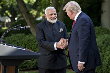 Trump calls on India's PM to fix deficit to strengthen ties