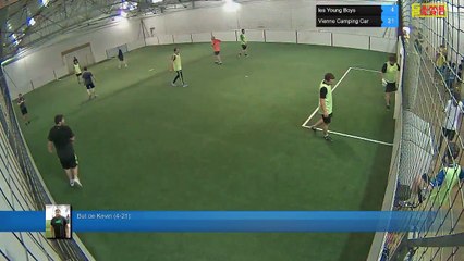But de Kevin (4-21) - les Young Boys Vs Vienne Camping Car - 26/06/17 20:00 - Ligue 4