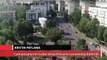 Kiev'deki patlama güvenlik kamerasında