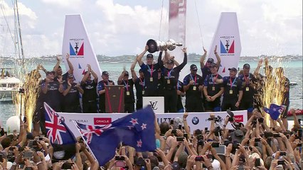 Voile: la Nouvelle-Zélande remporte la Coupe de l'America