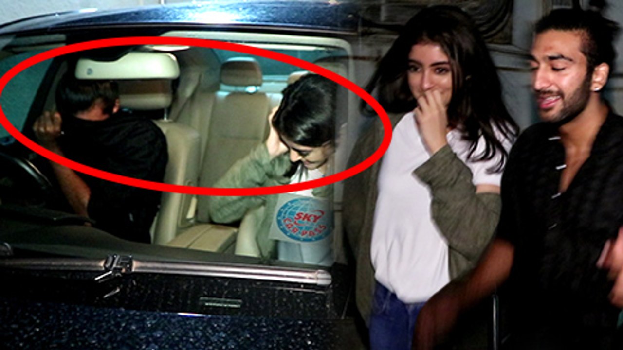 Navya Naveli Nanda Spotted With Her Boyfriend, Caught Hiding Their Face