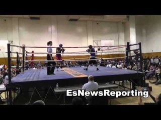 Jorge Periban vs Matthew Cullors fight video EsNews Boxing