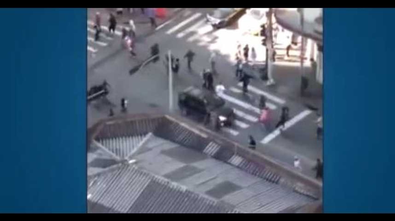Au Brésil, une voiture fonce dans une foule de skaters, la vidéo choc