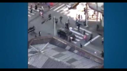 Au Brésil, une voiture fonce dans une foule de skaters, la vidéo choc