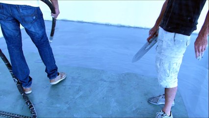 Béton ciré coulé