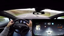 Tesla Autopilot (Model S) - POV Test Drive