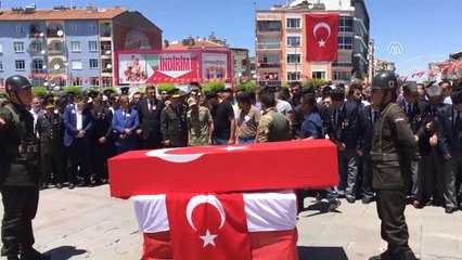 Şehit Piyade Er Oğuzhan Küçük Son Yolculuğuna Uğurlandı