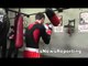 ukranian boxing star Alexander Gvozdyk at robert garcica boxing academy EsNews Boxing