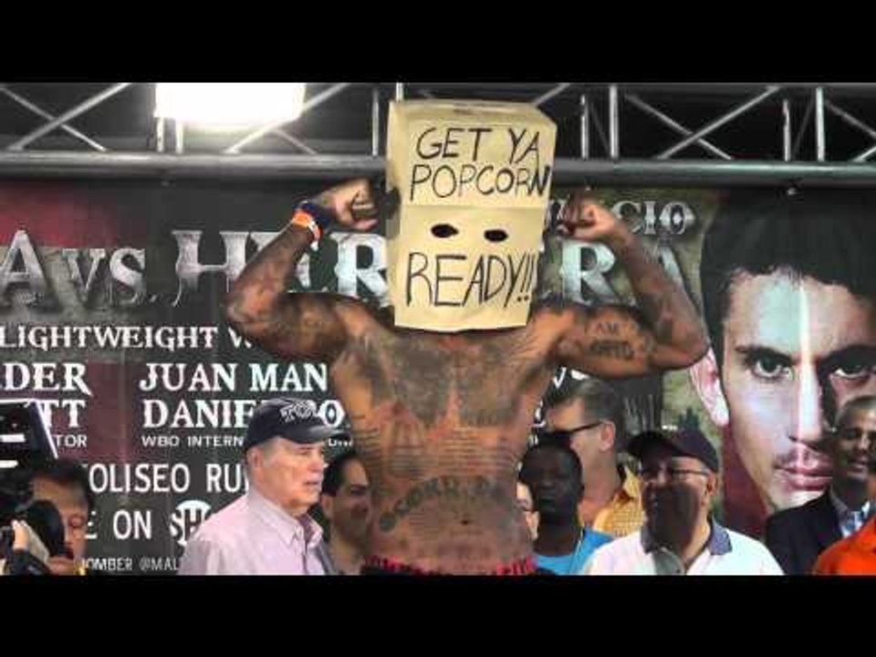 Funny Malik Scott vs Deontay Wilder Weigh ins Get Ya Popcorn Ready - esnews boxing