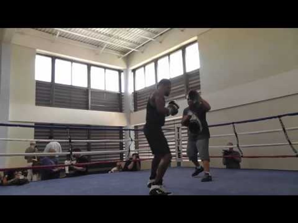 Daniel Jacobs On The Mitts