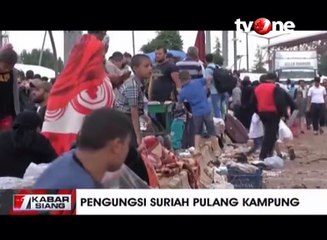 Lebaran, Pengungsi Suriah Pulang Kampung