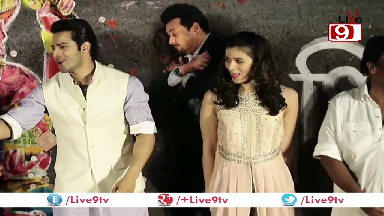 Alia Bhatt, Varun Dhawan Speaking Funny Marathi | Aali Re Aeli Alia Aali | Bhikari Movie Song Launch