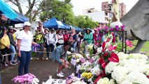 Vecinos de colombiana Guatapé homenajean a víctimas de naufragio