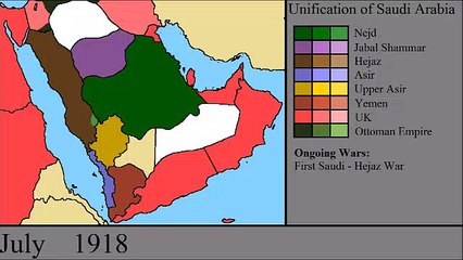 Osmanlı'dan Sonra Arap Yarım Adası (1935'e kadar)