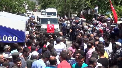 Karaman, Şehidini Son Yolculuğuna Uğurladı