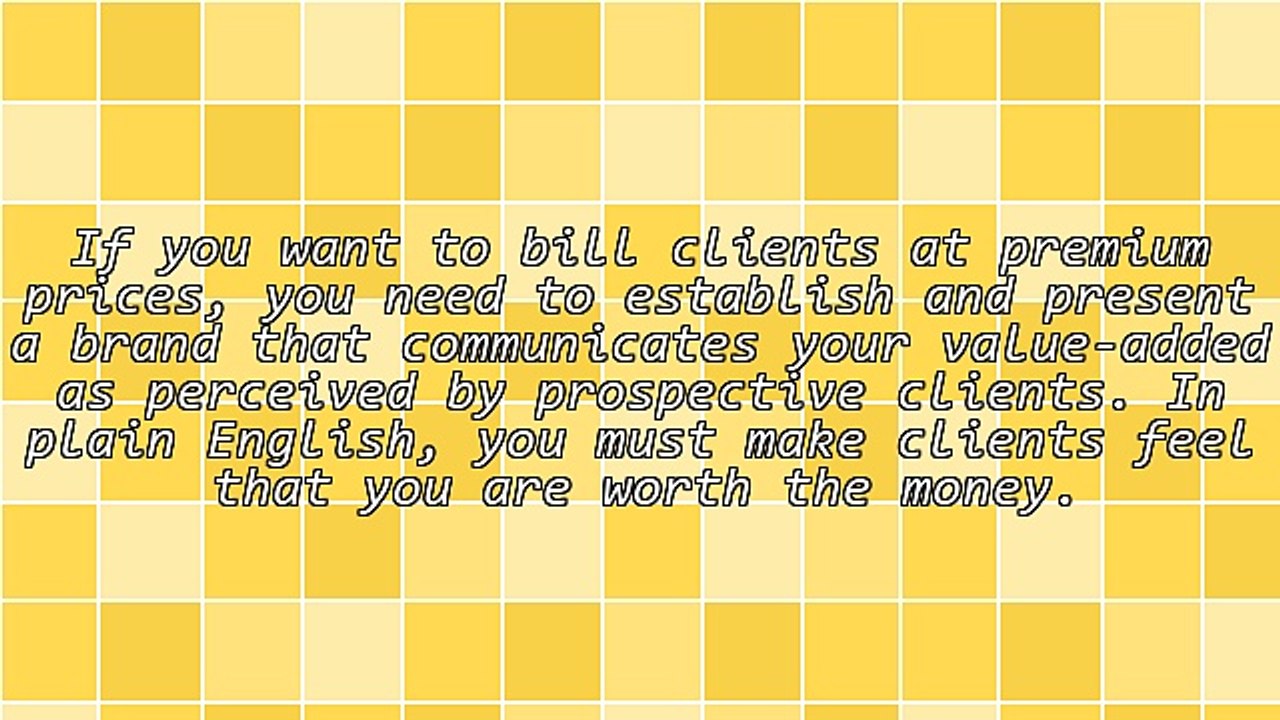 Presenting Your Value-Added