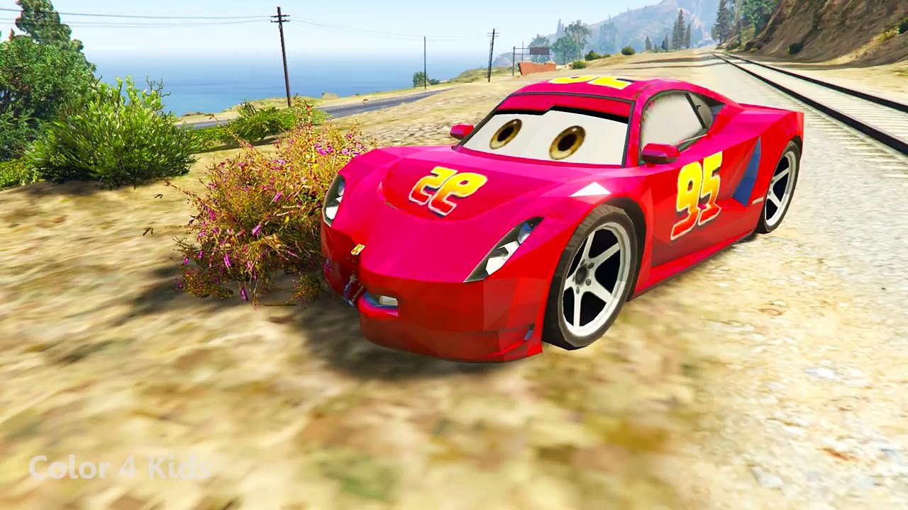 Cars Joker & Venom Kidnapped Disney LIGHTNING MCQUEEN! Rescue w Spiderman Hulk Cartoon Com