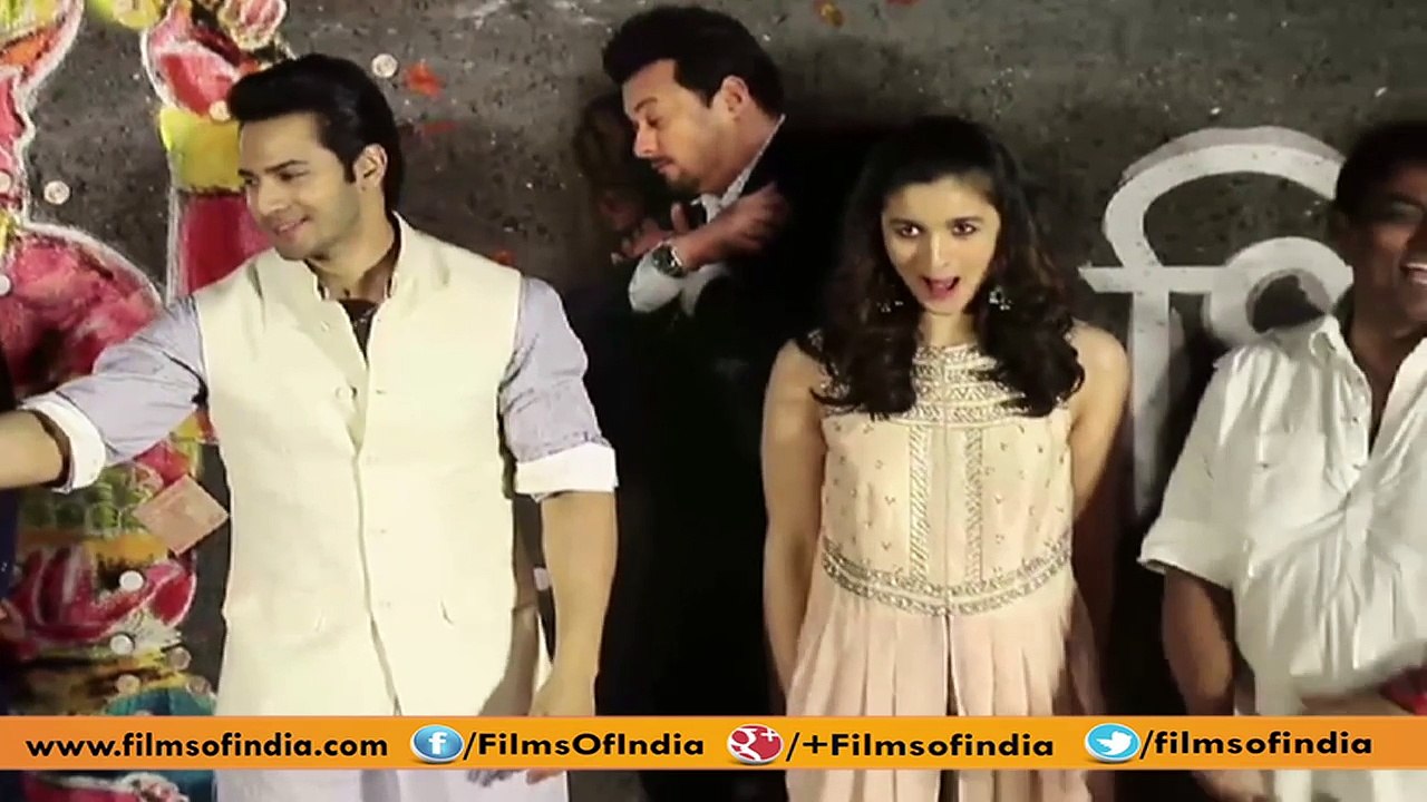 Alia Bhatt, Varun Dhawan Speaking Funny Marathi | Aali Re Aeli Alia Aali | Bhikari Movie Song Launch