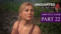 Uncharted 4 A Thief's End Walkthrough Gameplay Part 22 - 1080P FULL GAME (PS4)