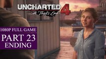 Uncharted 4 A Thief's End Walkthrough Gameplay Part 23 Ending - 1080P FULL GAME (PS4)