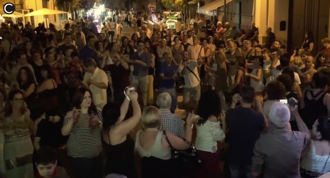 Carinaro (CE) - Festa della Tammorra, ultima tappa in piazza Trieste (24.06.17)