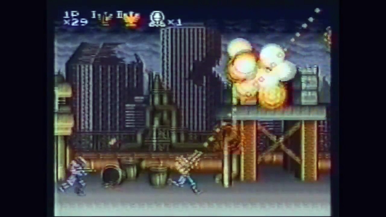 Contra III : The Alien Wars (1992) : Bande-annonce de lancement du jeu