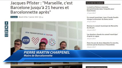 "Marseille, c'est Barcelone le jour, mais Barcelonnette la nuit" : le maire recadre P. Mennucci et Akhenaton