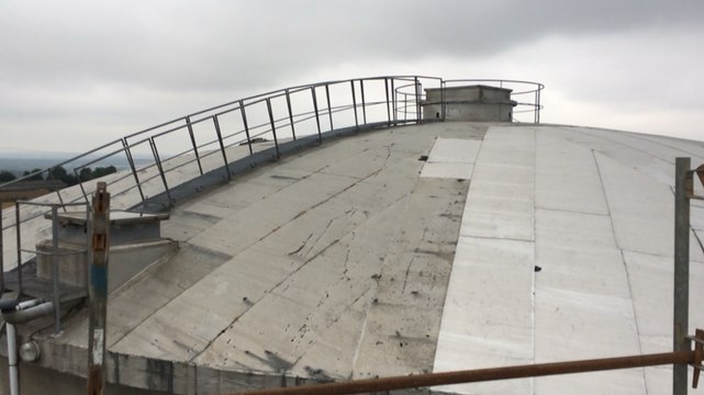 Nouvelle cuve de stockage d'eau potable