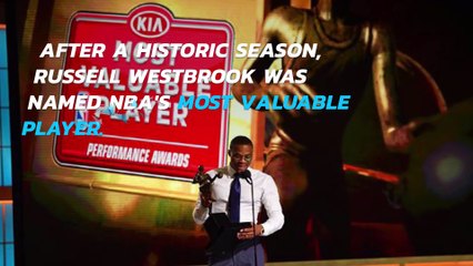 Russell Westbrook named NBA's MVP after record-setting season
