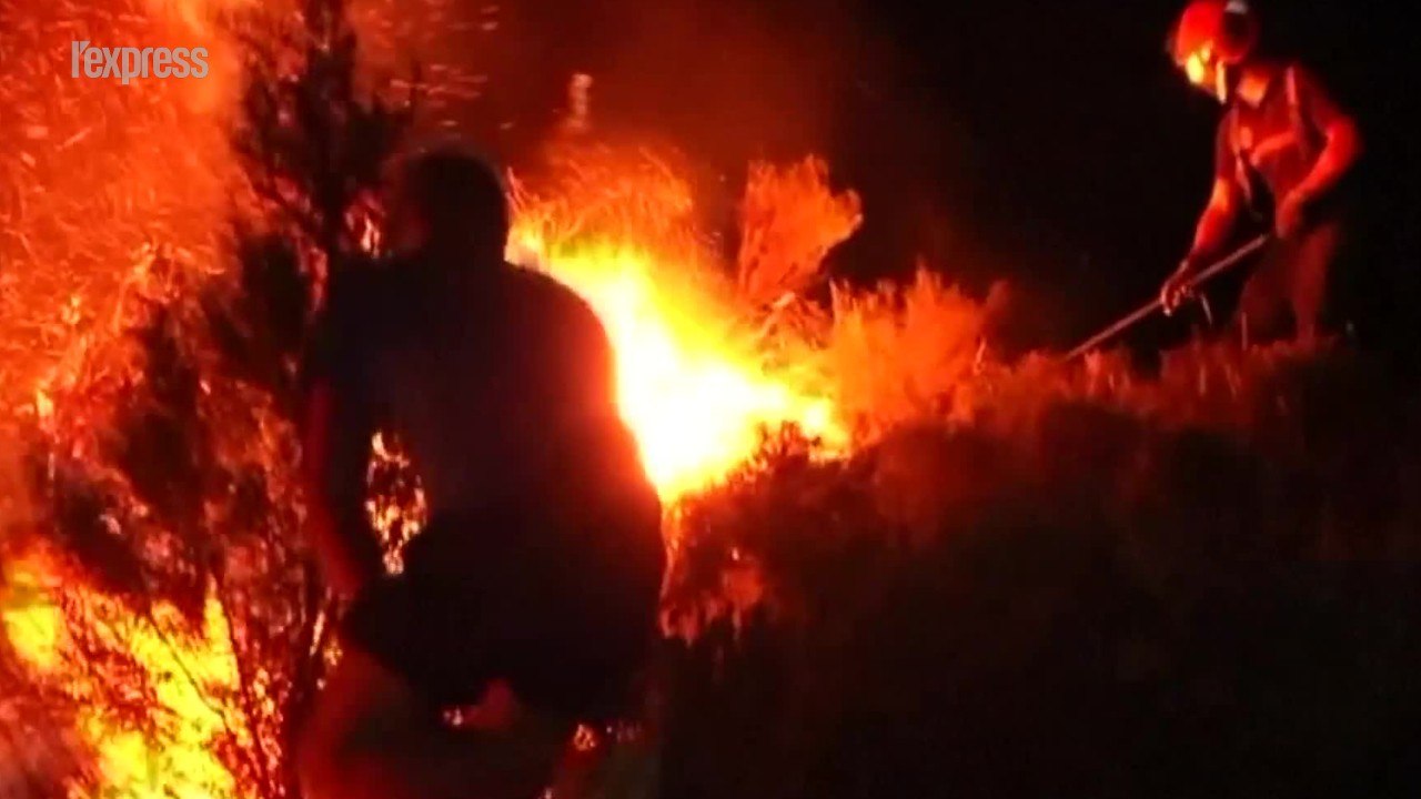 Espagne: le gigantesque incendie désormais "contrôlé" en Andalousie