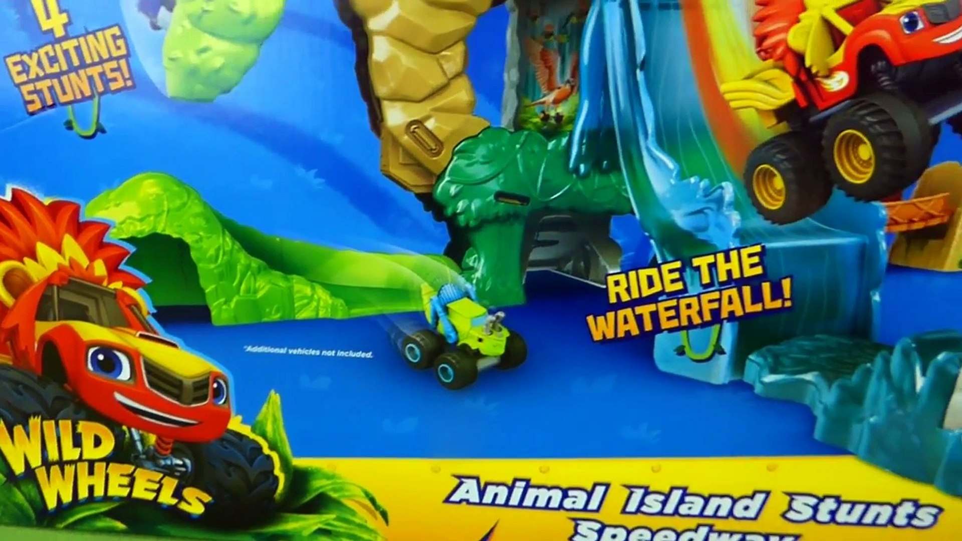 blaze animal island playset