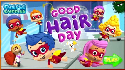 Bubble Guppies English Full Episodes Good Hair Day Movie Game for Kids and Children
