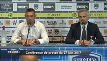 Mercato, Europa League : Gourvennec et Martin font le point sur les Girondins