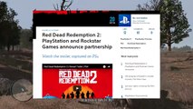 Red Dead Redemption 2 E3 2017 Reveal TEASED By Sony! Trailer or Gameplay Info?   Much More