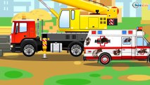 The Truck and Trucks & Cars in the City | Kids Animation Chi Chi Puh Cartoons for children