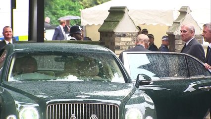 Royals attend funeral of Countess Mountbatten of Burma