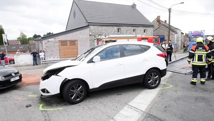 Accident entre trois voitures, à Pontaury.