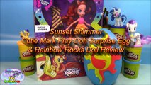 MY LITTLE PONY Giant Play Doh Surprise Egg SUNSET SHIMMER - Surprise Egg and Toy Collector