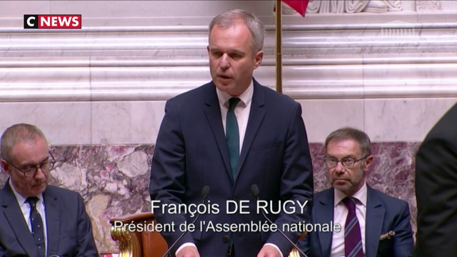François de Rugy élu au perchoir