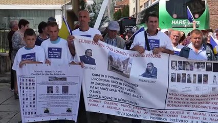 Diri Diri Yakılan Boşnaklar Anıldı - Visegrad