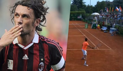 Paolo Maldini great points tennis