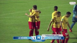 Tout les buts de la 30ème journée du Championnat National.