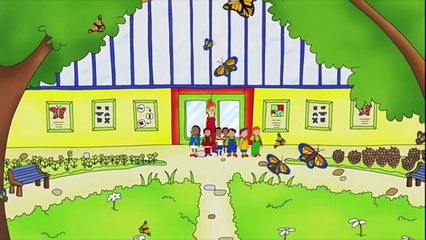 Caillou en français: papillons surprises (Planète Écolo)