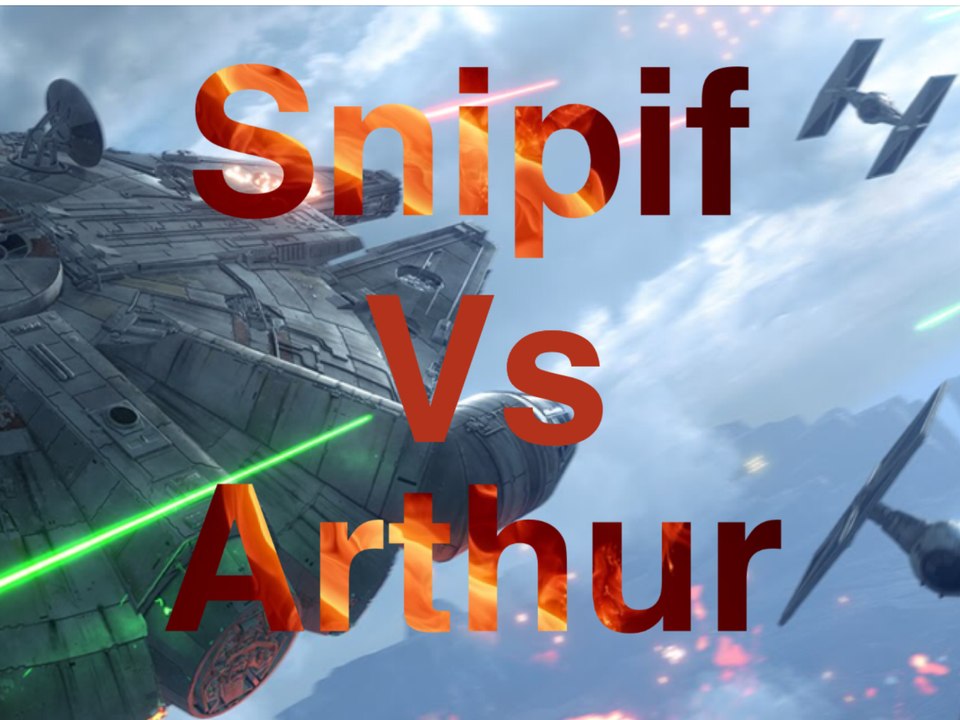 Star wars Battlefront snipif vs arthur