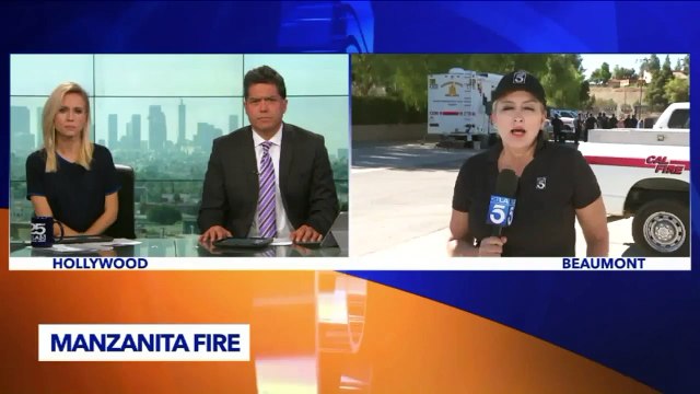 Hundreds of Firefighters Battling 1,200-Acre Wildfire in Southern California