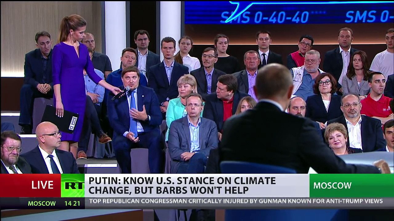 'We are ready to provide political asylum to Comey' - Putin at Q&A session