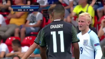 2-2 Felix Platte Goal HD - England U21 vs Germany U21 27.06.2017 - Euro U21 HD