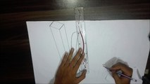 love drawing in amazing 3d illusion-3d optical illusion-3d drawing