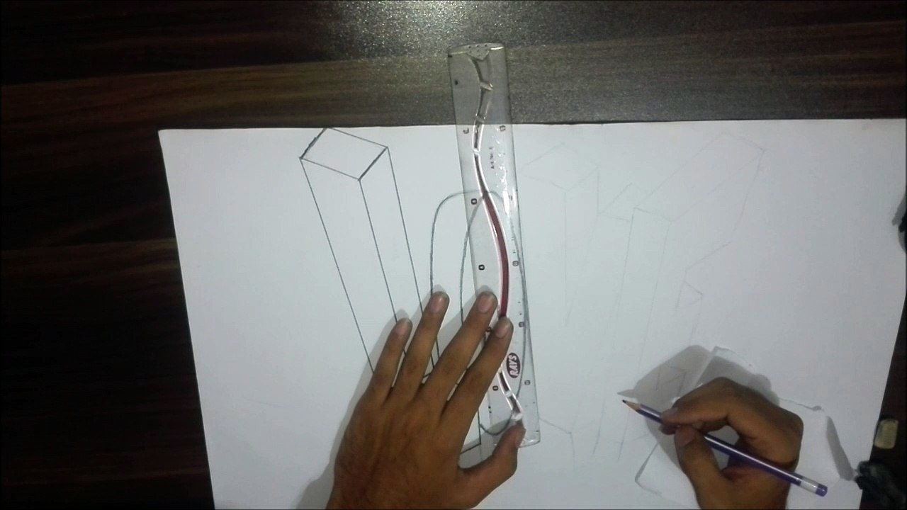 love drawing in amazing 3d illusion-3d optical illusion-3d drawing